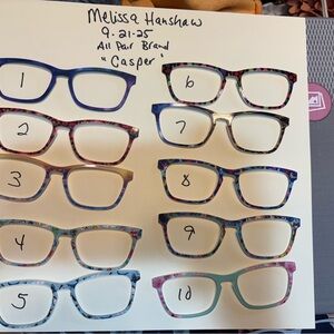 Pair eyewear The Casper toppers, set of 12